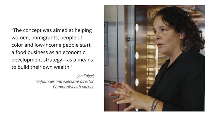 Nonprofit CommonWealth Kitchen supports food business startups